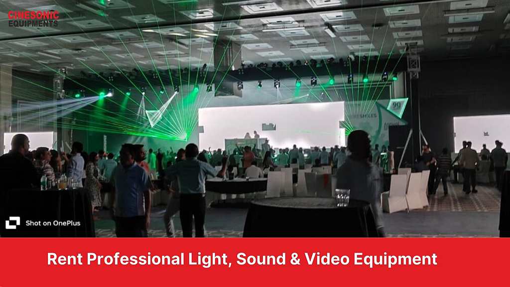 Light, Sound, and Video Equipment on hire